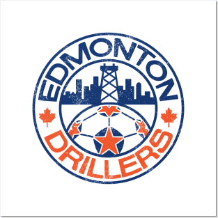 DEFUNCT - Edmonton Drillers Soccer Posters and Art